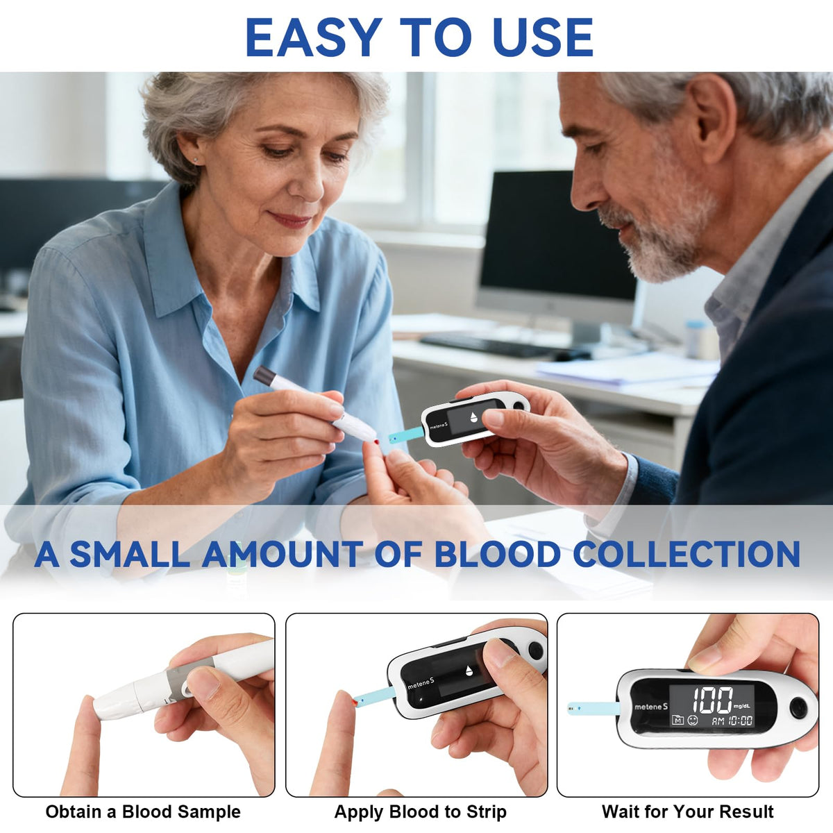 Blood Glucose Monitor Kit S509