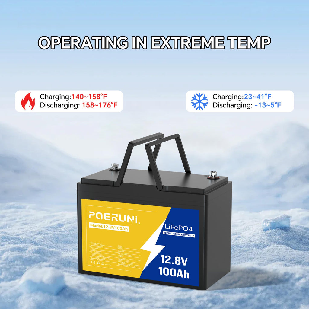 12V 100Ah LiFePO4 Battery N637