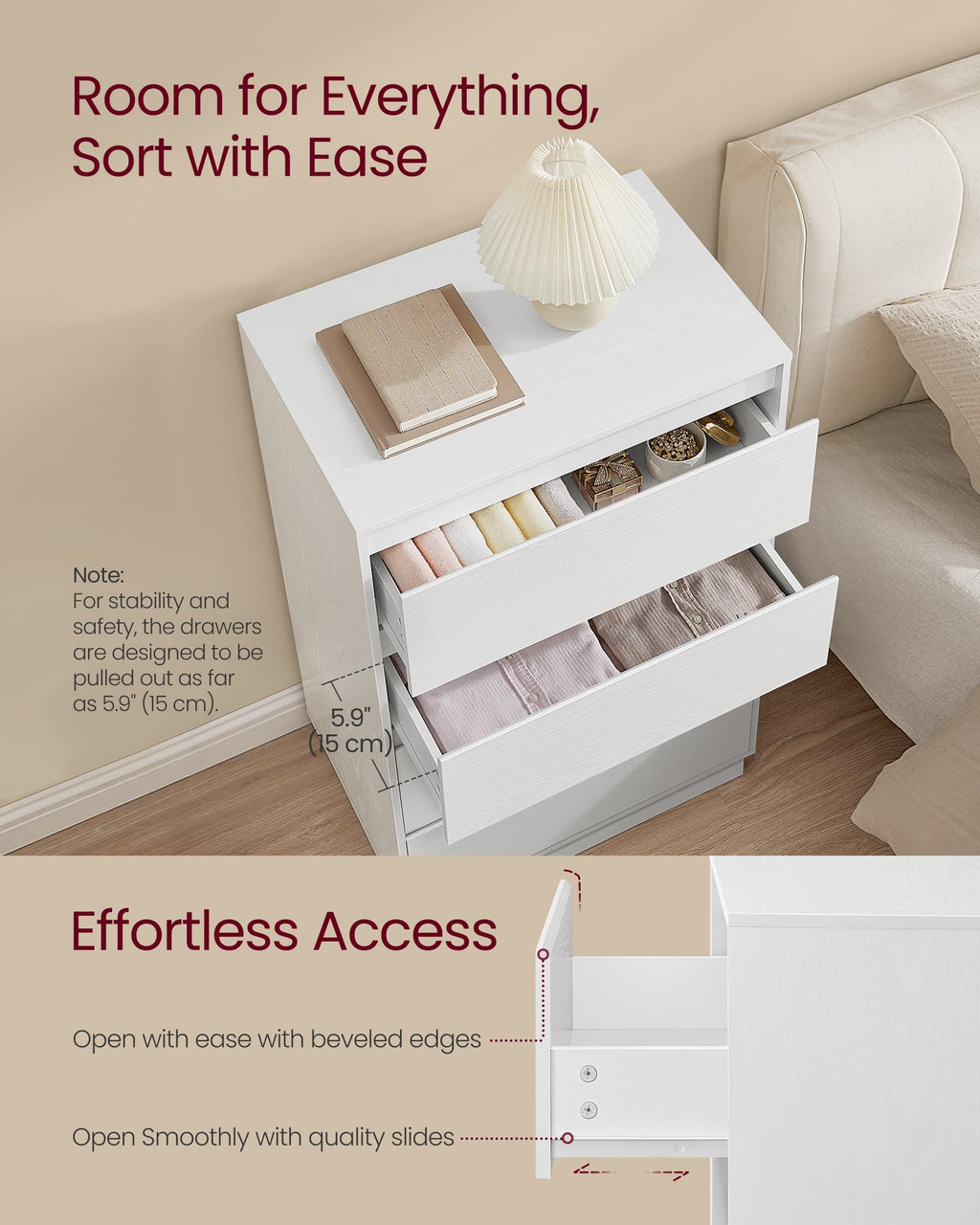 4-Drawer Dresser A659