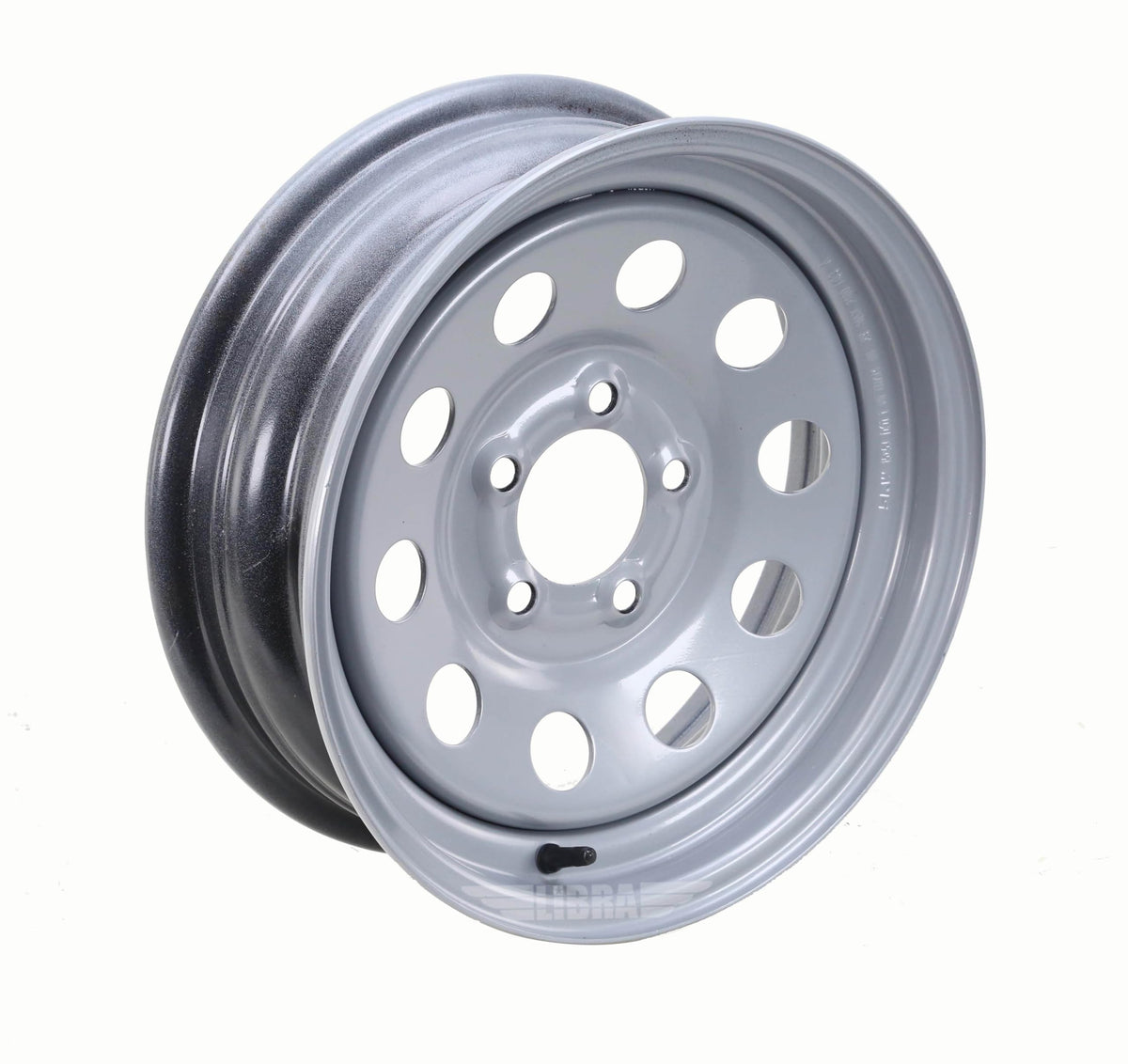 Trailer Tire Wheel ST205/75R15 8-Ply Silver Rim P167