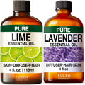 Lavender & Lime Essential Oil Set 2x4 fl oz O5665
