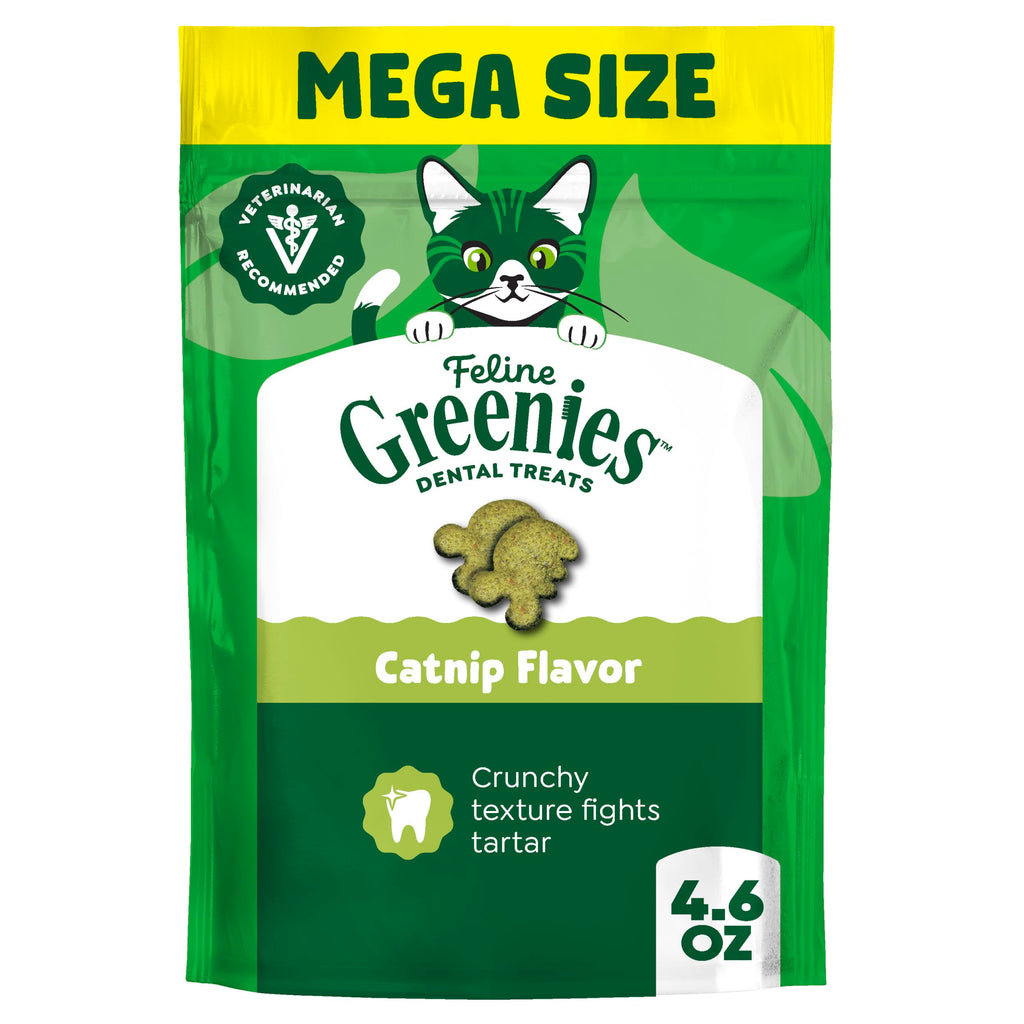 Catnip Flavor Dental Cat Treats 4.6 oz C124950