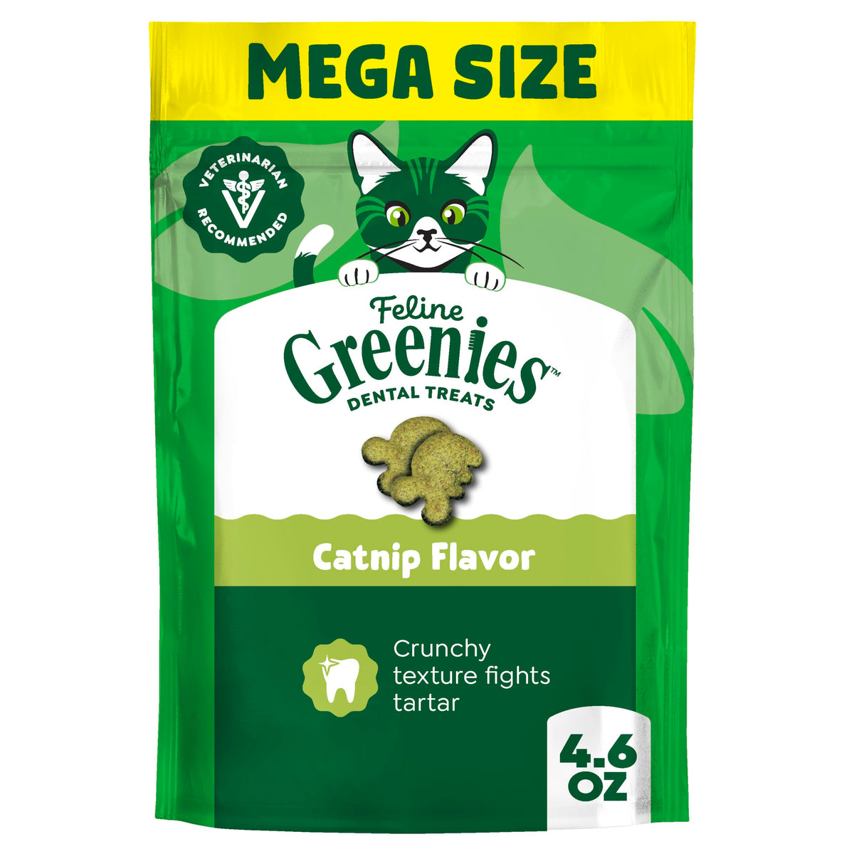 Catnip Flavor Dental Cat Treats 4.6 oz C124950