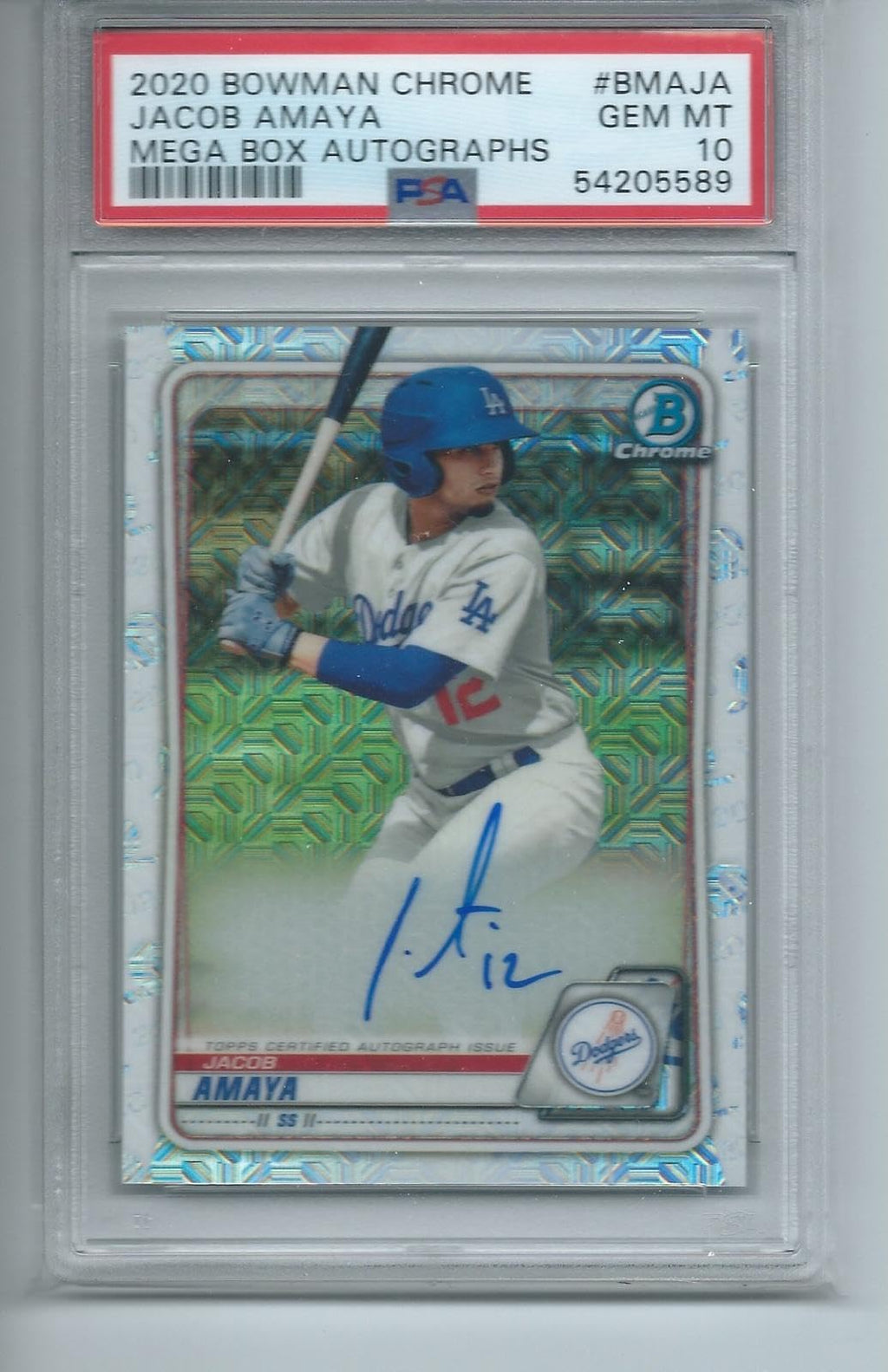 Baseball Slabbed Autographed Cards D88063