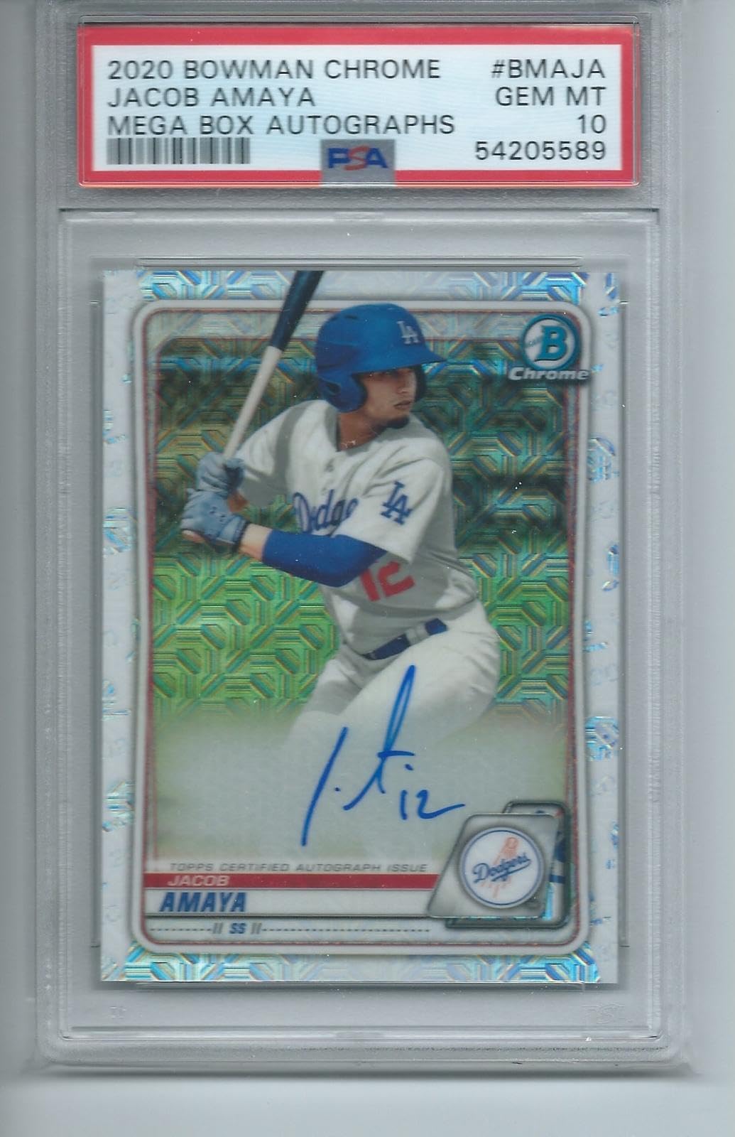 Baseball Slabbed Autographed Cards D88063