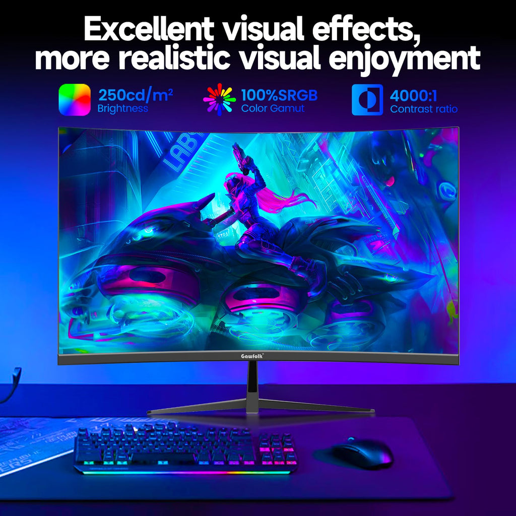 32 inch Curved Gaming Monitor 165HZ W8846