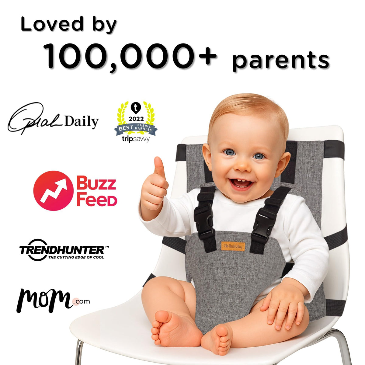 Compact Travel High Chair Portable Baby Harness Seat J23971