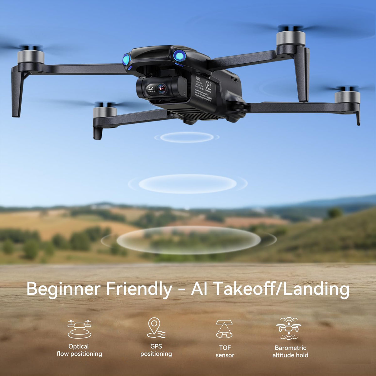 4K GPS Drone with Camera U501856