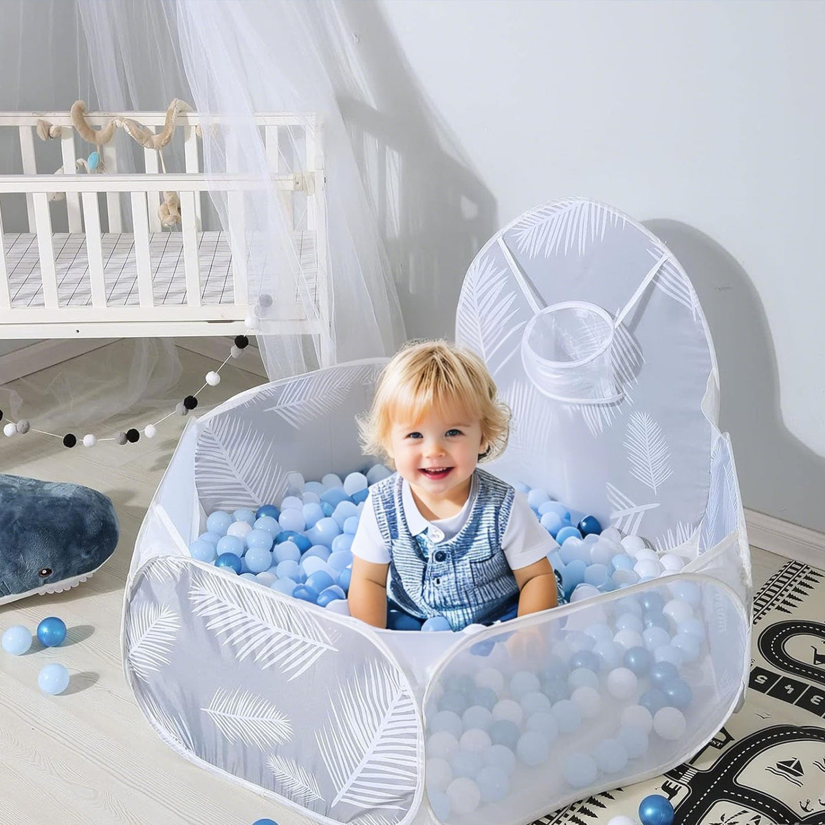 100 Balls Plastic Ball Pit Balls W7827