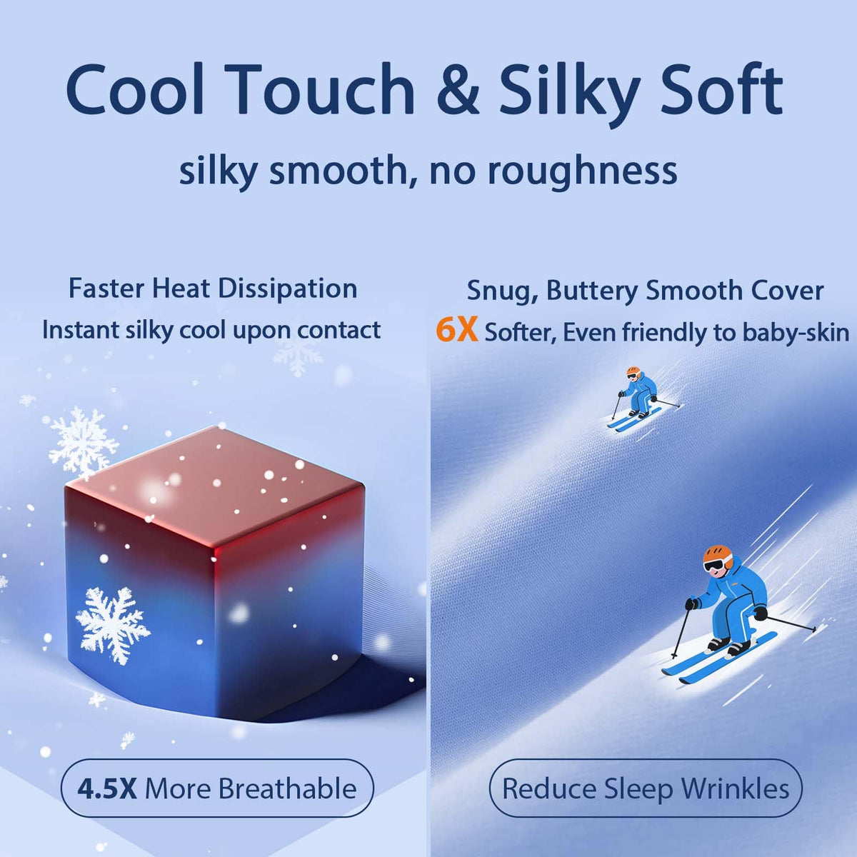 King Size Set of 2 Down Alternative Bed Pillows S4306