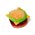 Hamburger Dog Toy with Squeaker I166