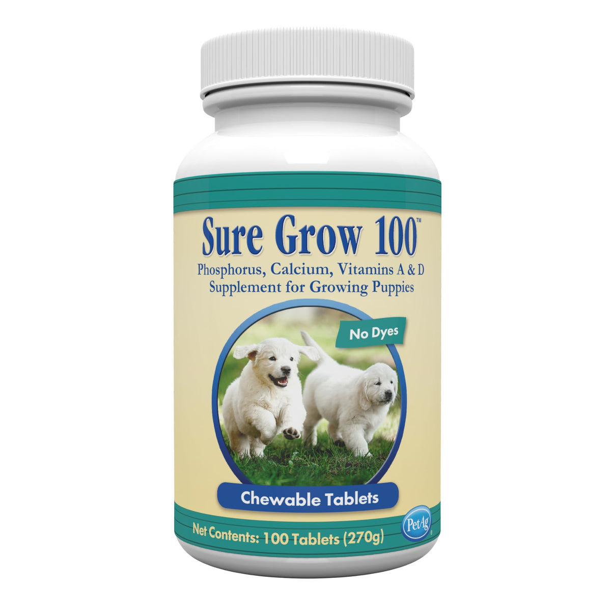 100 Chewable Tablets with Calcium, Phosphorus, and Vitamins A & D U2475