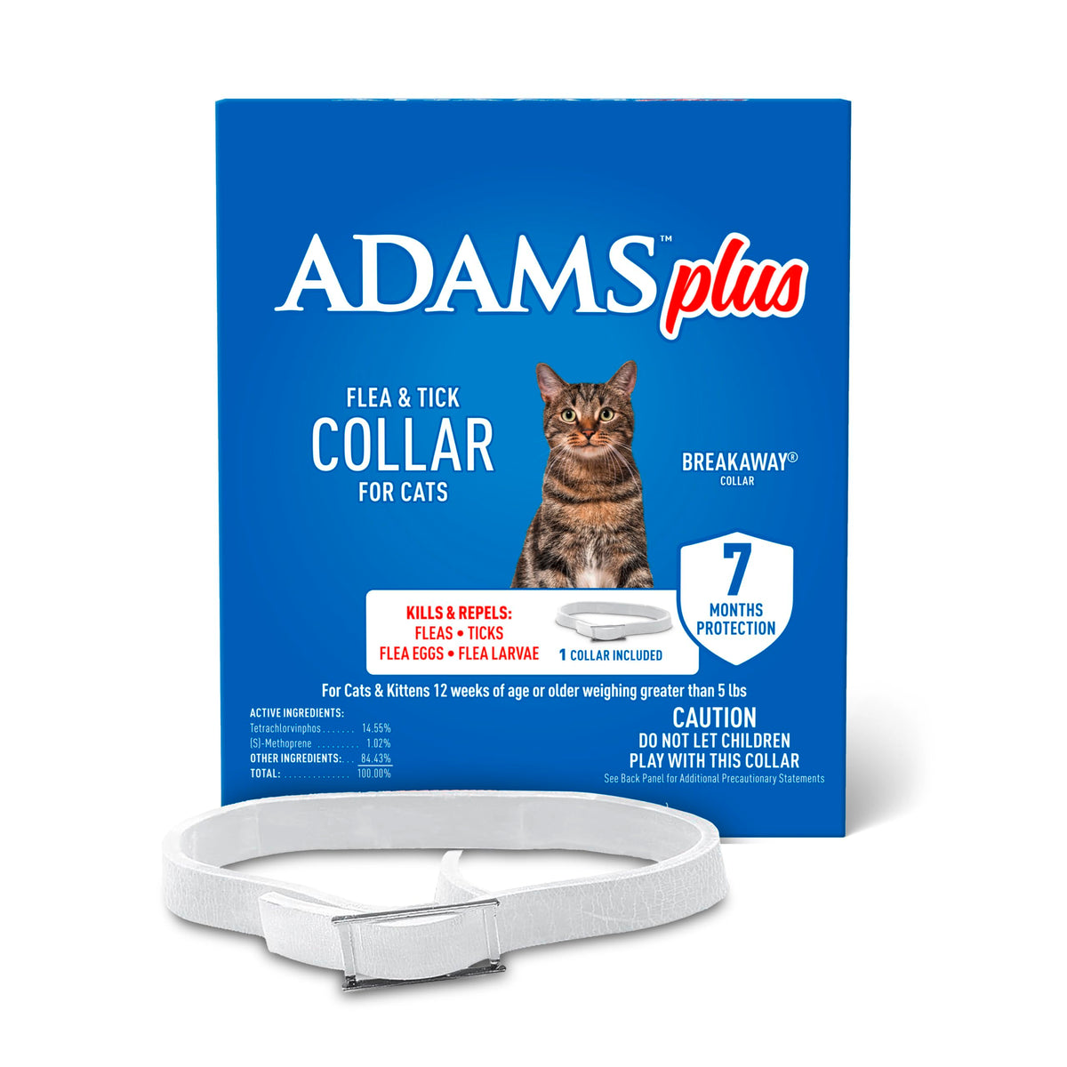 Adjustable Flea & Tick Collar for Cats O393