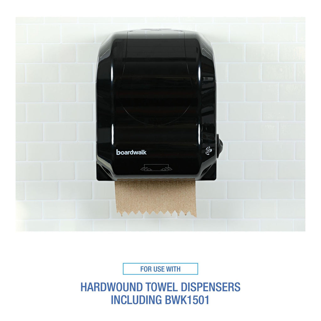 Hardwound Paper Towels, 6 Rolls, 1-Ply, 8" x 800 ft, Natural E999