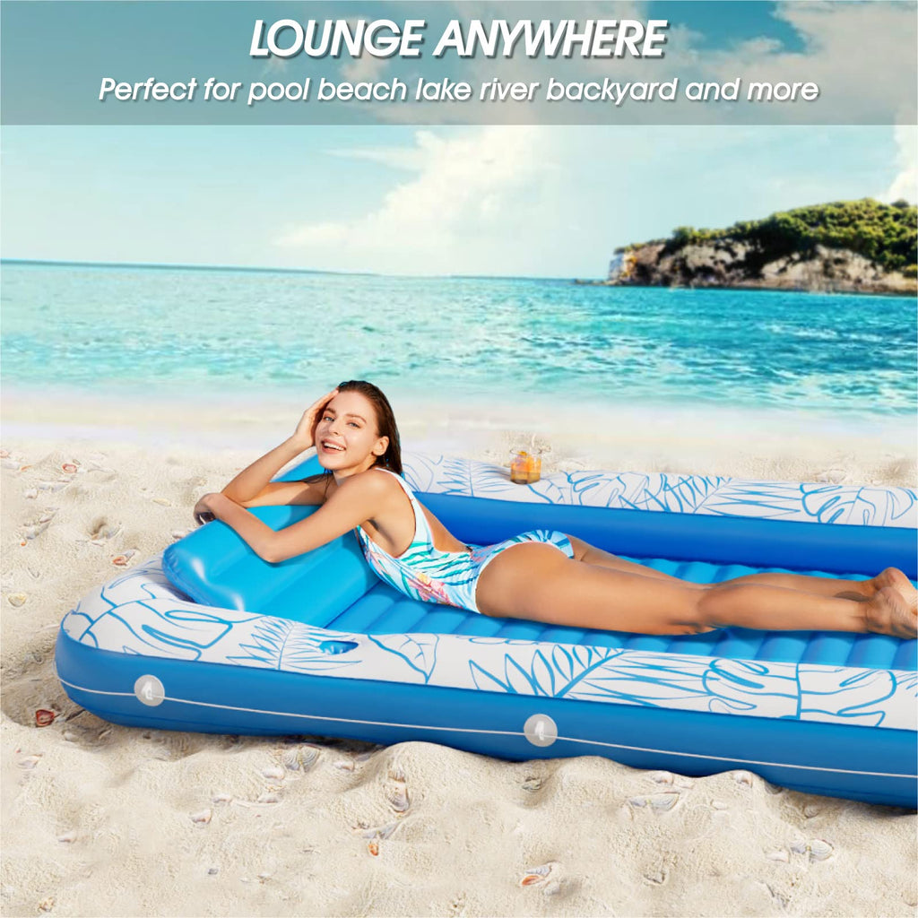 Inflatable Tanning Pool Lounger Float A8104
