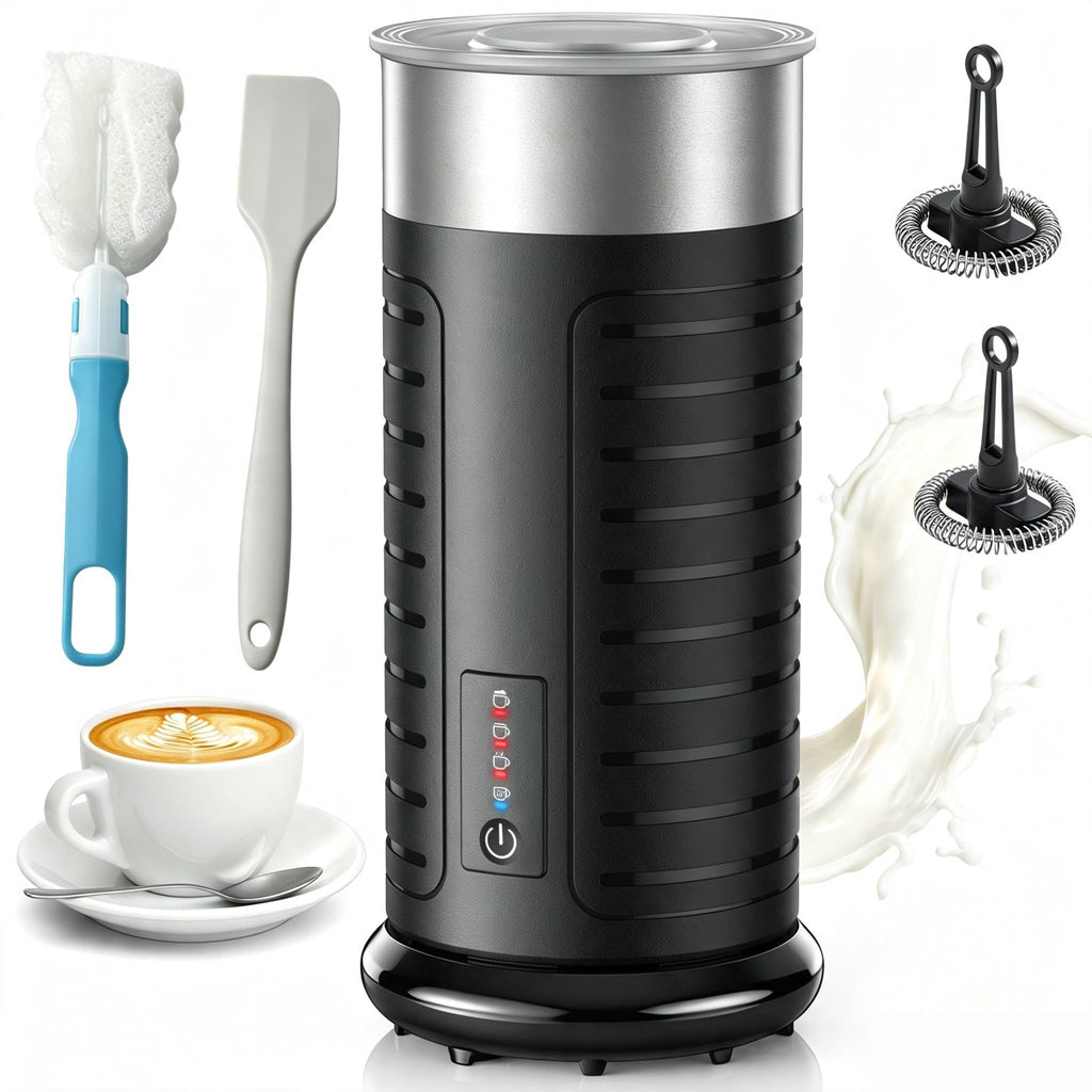 Waterproof Electric 4-in-1 Milk Frother W3114