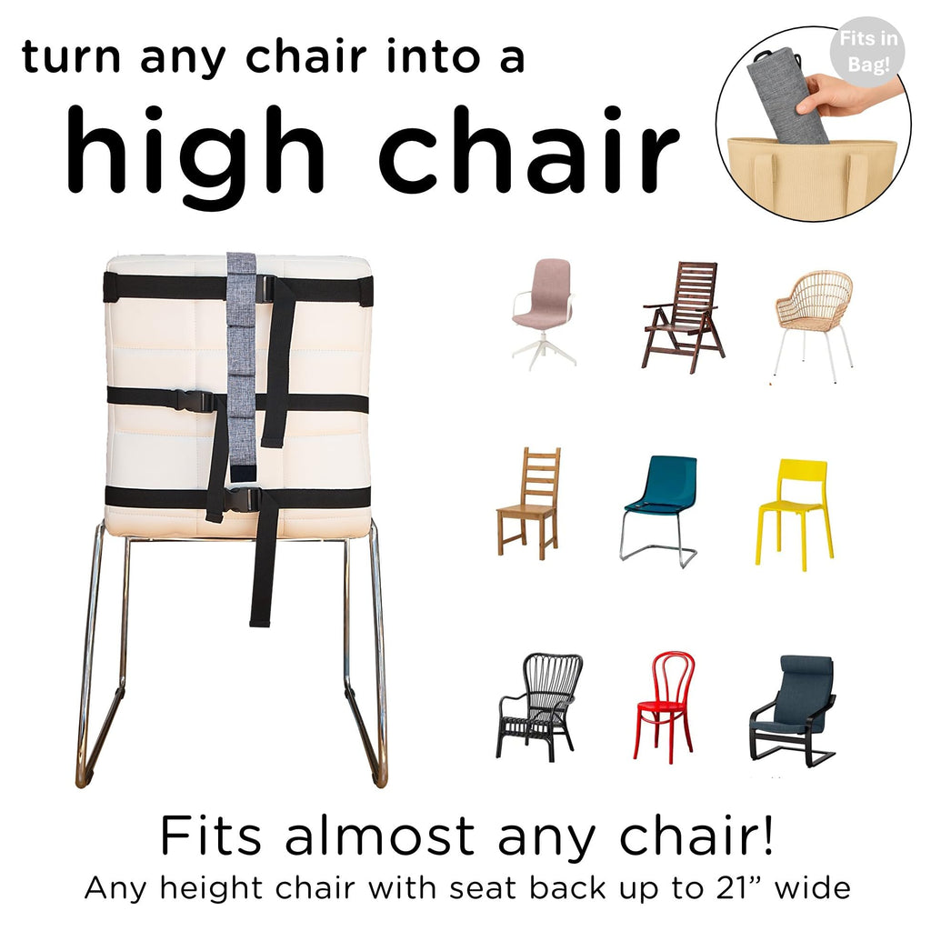 Compact Travel High Chair Portable Baby Harness Seat J23971