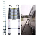 20.34 ft Aluminum Telescopic Extension Ladder 330lbs J9569