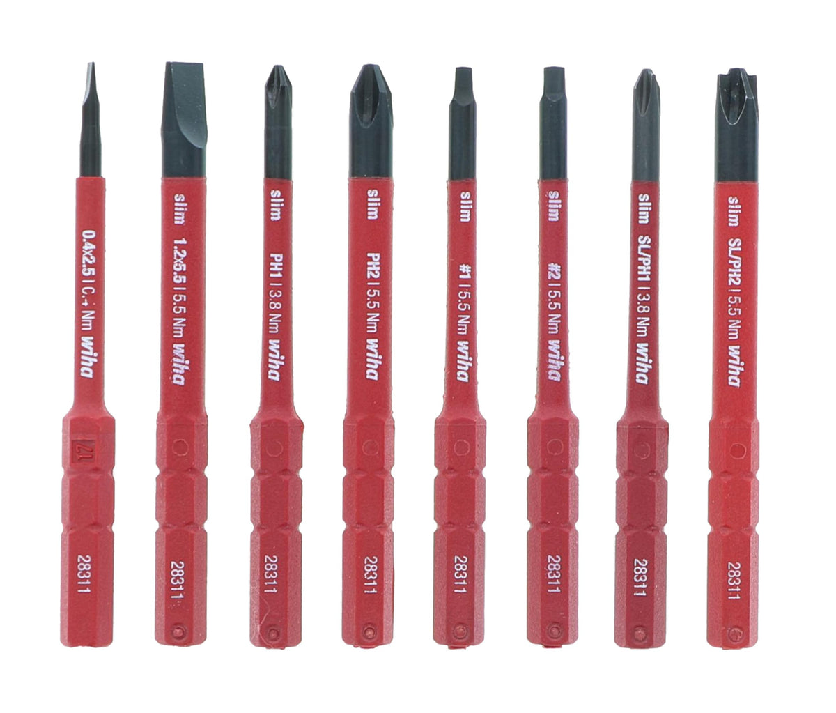 11 Piece Insulated TorqueVario-S and SlimLine Blade Set J164