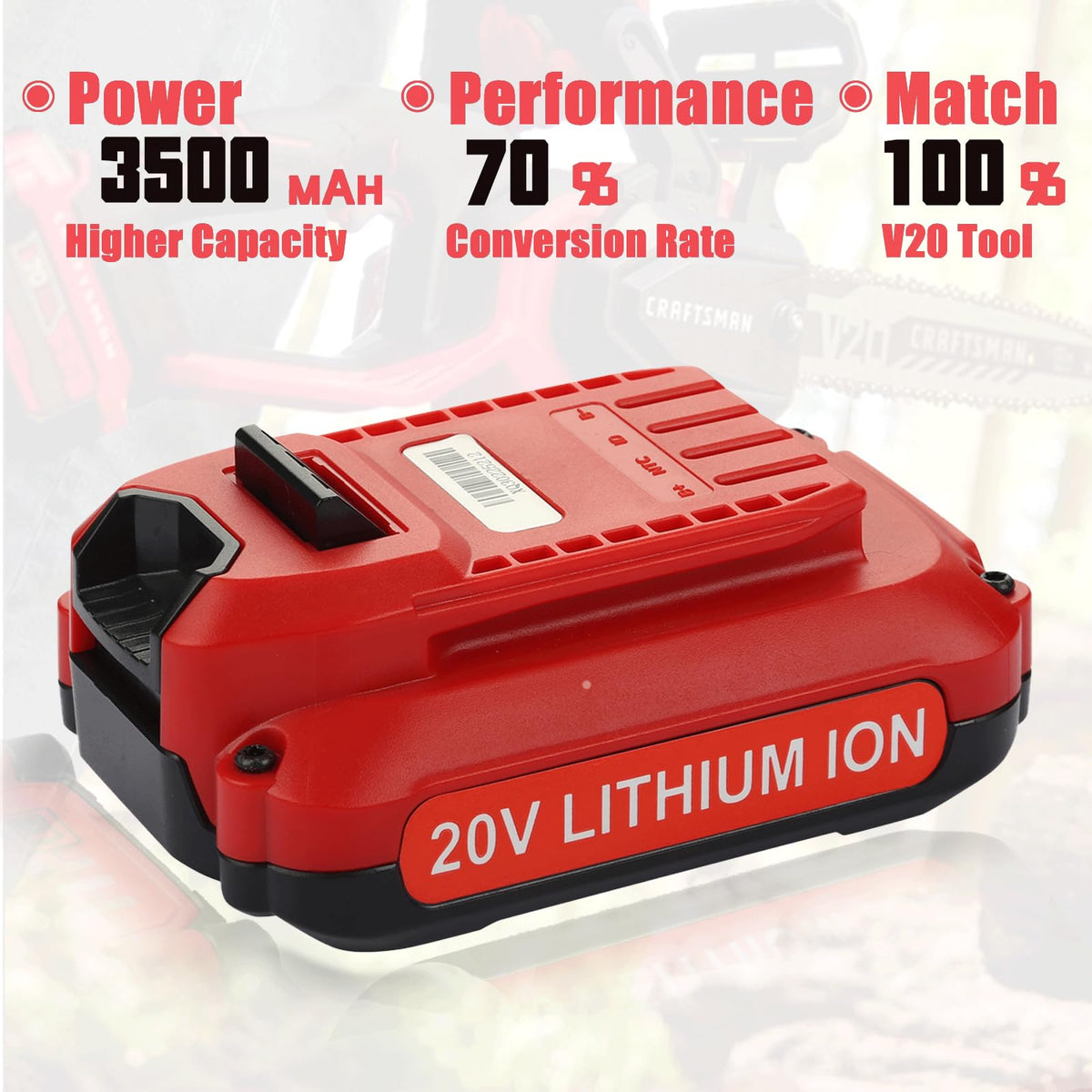 2 Pack 3.5Ah Battery M339