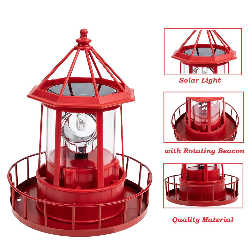 Solar Powered Lighthouse Q1560