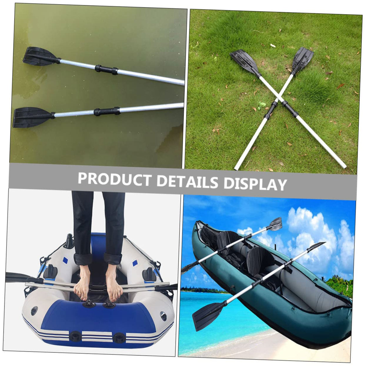 Telescopic Aluminum Alloy Kayak Paddles R981052