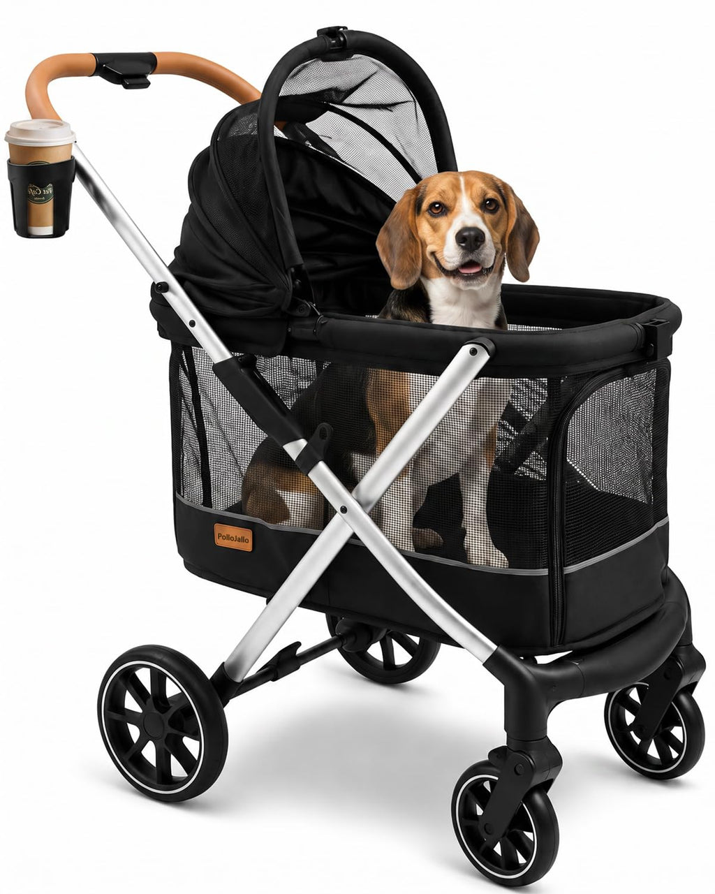 Lightweight Aluminum Dog Stroller J2149