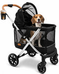 Lightweight Aluminum Dog Stroller J2149