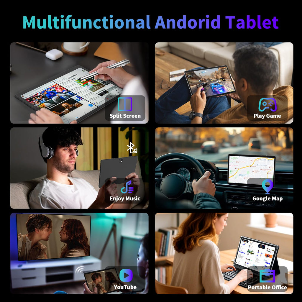 10 inch Android Tablet with Keyboard A623183