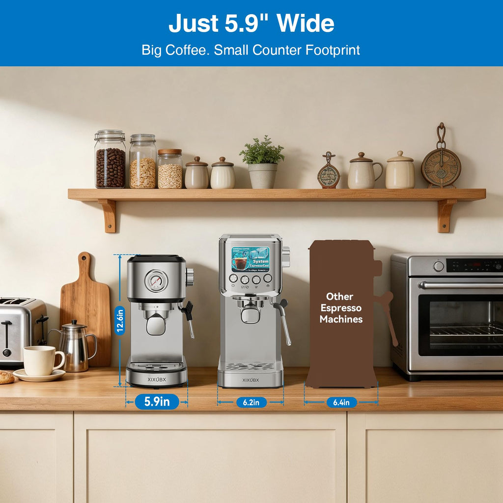 20 Bar Espresso Machine with Milk Frother V834304