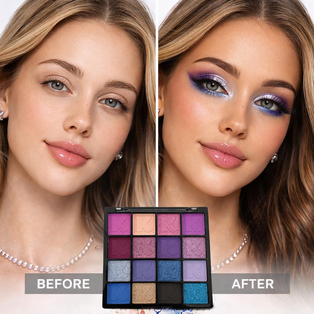 Matte Glitter Eyeshadow Palette M390260