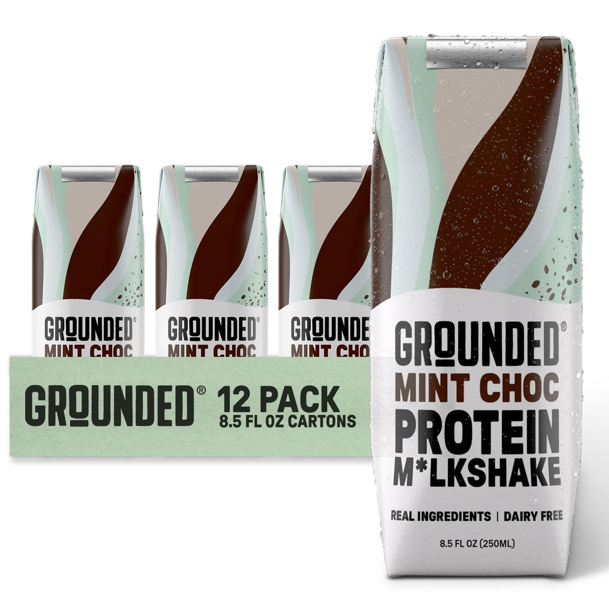Mint Chocolate Milk, Dairy Free, 10g Protein, 8.5 fl oz, 12 Pack X861