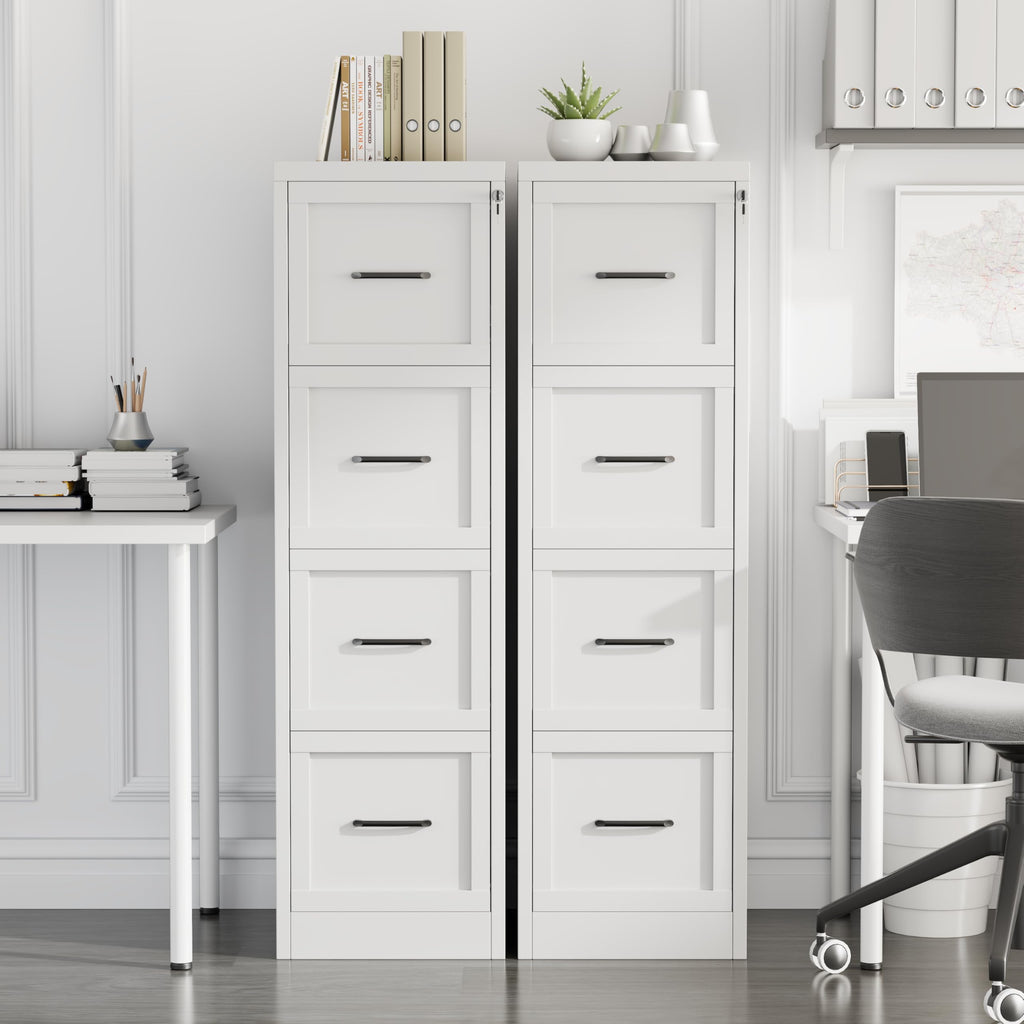 4 Drawer Metal File Cabinet with Lock K847188