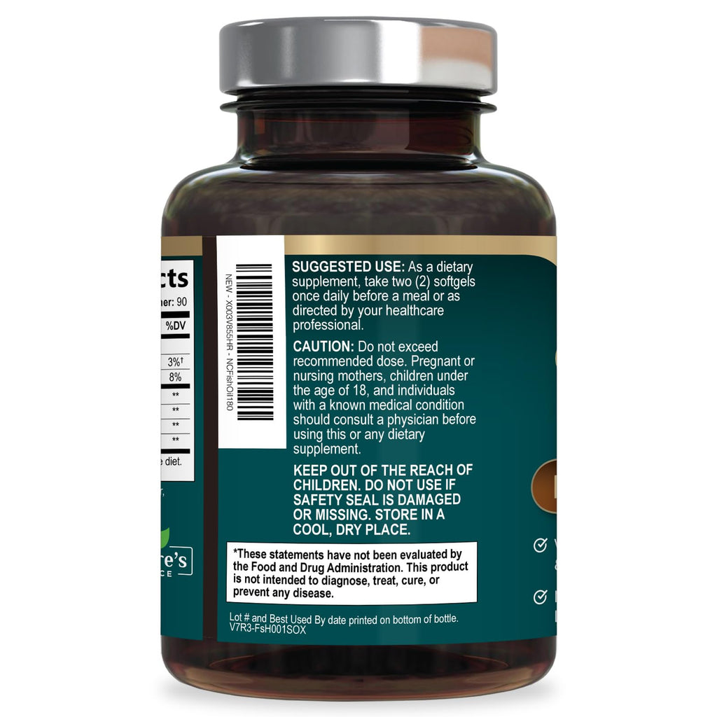 Omega 3 Fish Oil 2400mg Softgels Q600