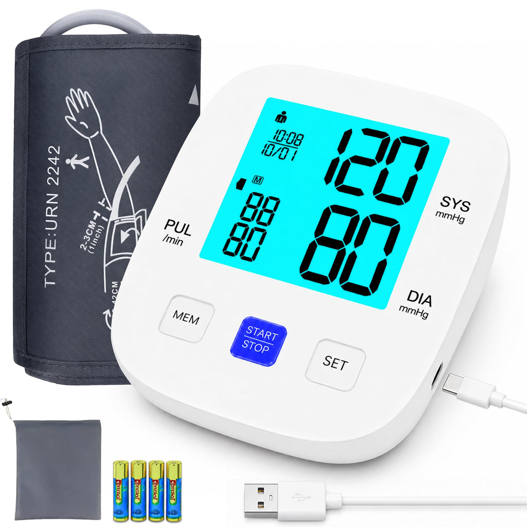 Upper Arm Blood Pressure Monitor with 8.7"-16.5" Cuff V67033