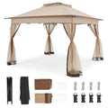 11x11 Pop Up Gazebo with Mosquito Netting G8105