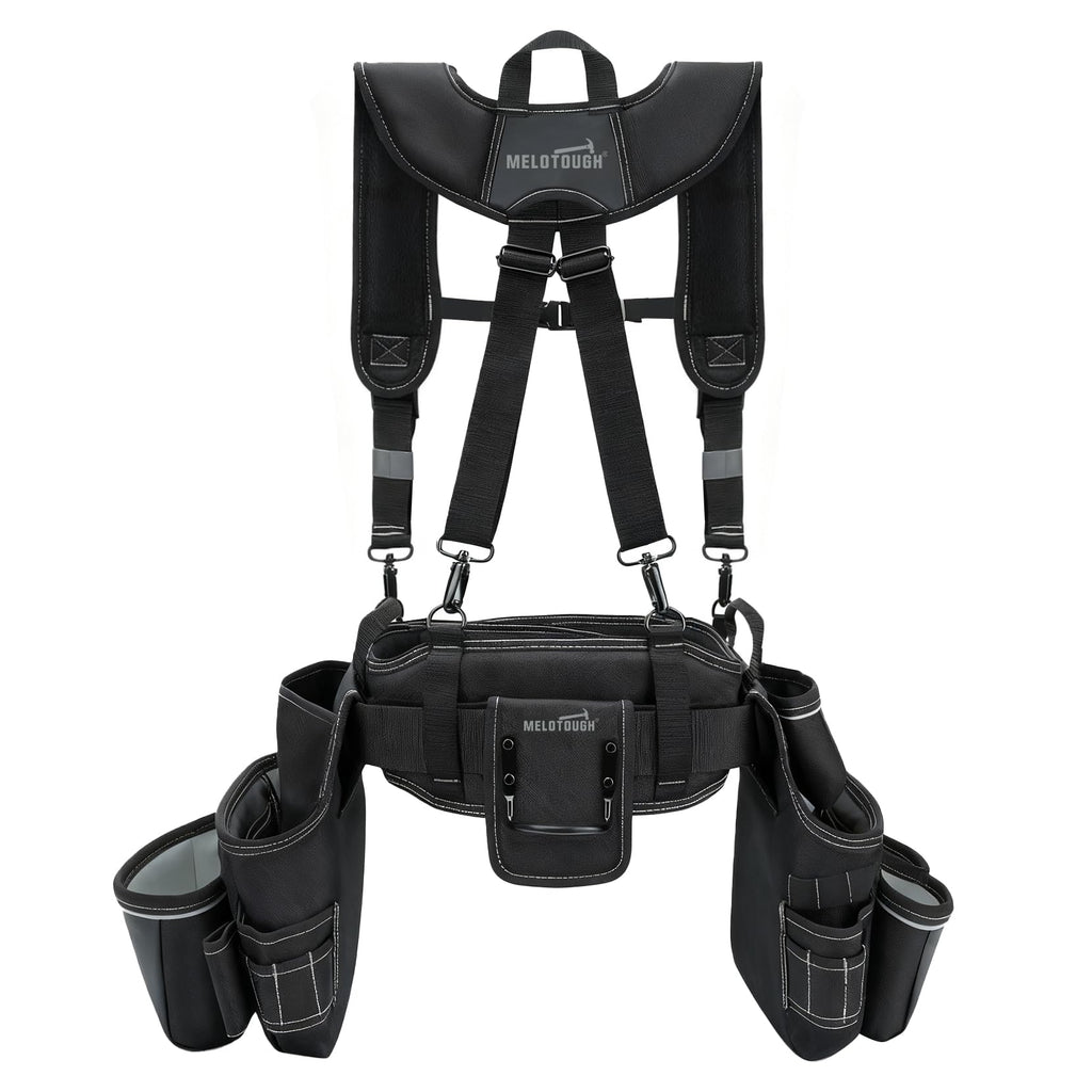 Tool Belt with Suspenders 32 Pockets 34"-48" Waist P214652
