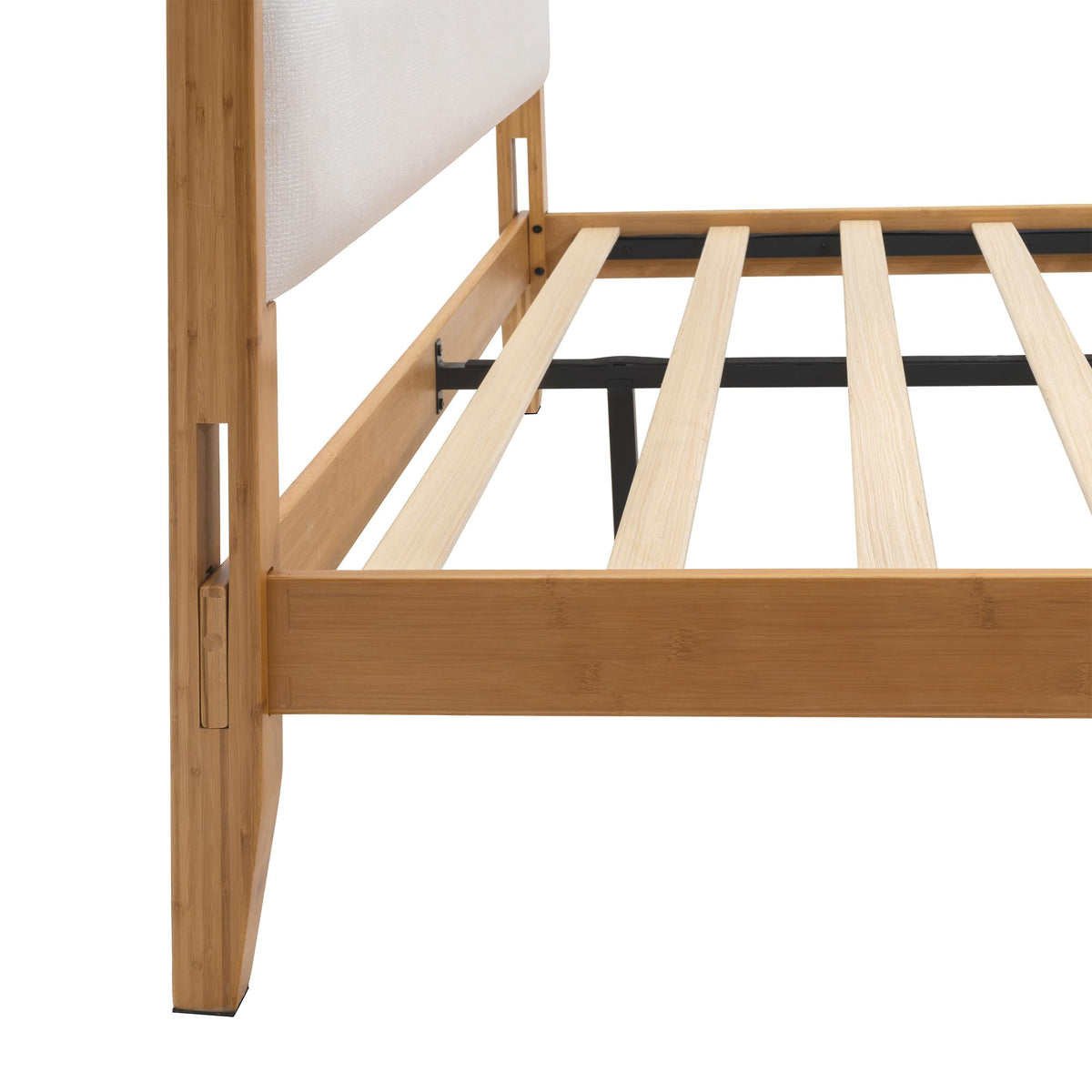 Solid Bamboo Queen Size Bed Frame with Headboard Z794