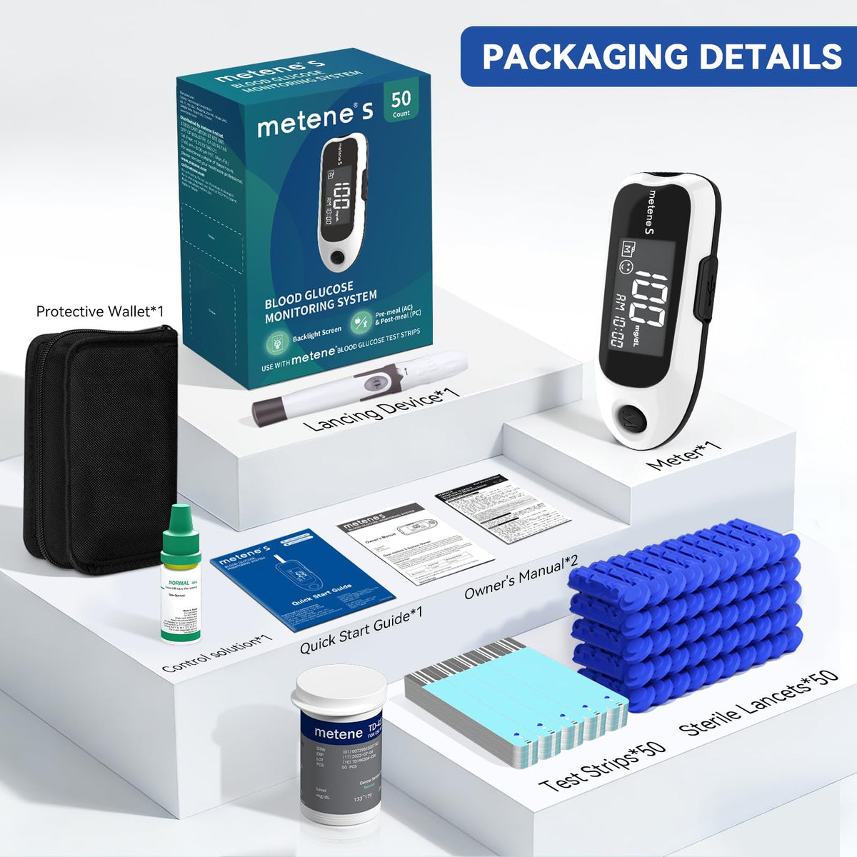 Blood Glucose Monitor Kit S509