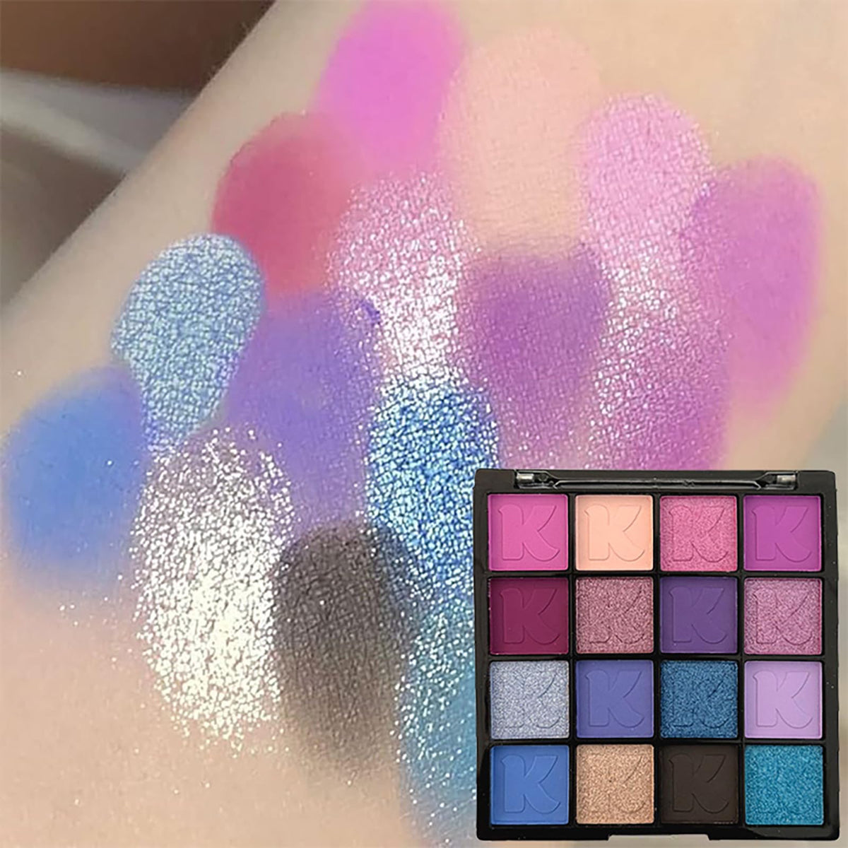 Matte Glitter Eyeshadow Palette M390260