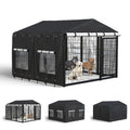 Waterproof Dog Kennel Cover with Transparent Window U609