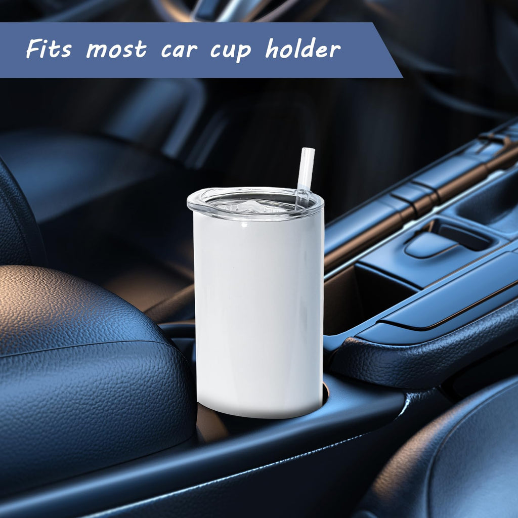 10 Pack 20 OZ Stainless Steel Insulated Tumblers with Straw L6679