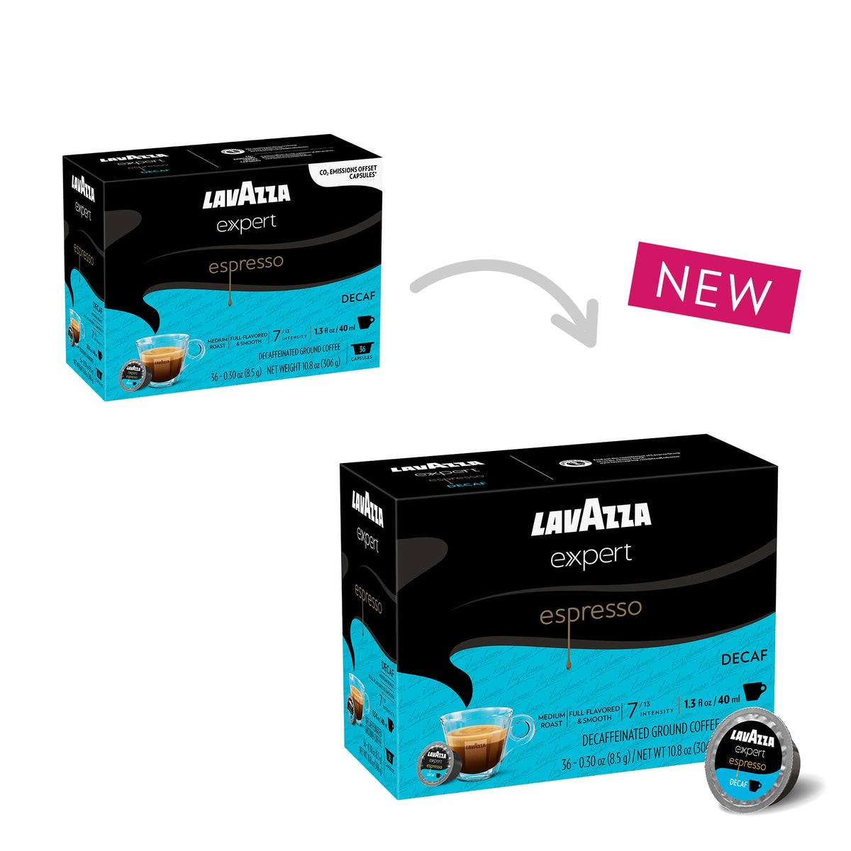 Medium Roast Espresso Capsules, 36 Capsules G977