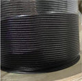 Black Oxide T316 Stainless Steel Cable 1/8'' 1x19 Wire P44879