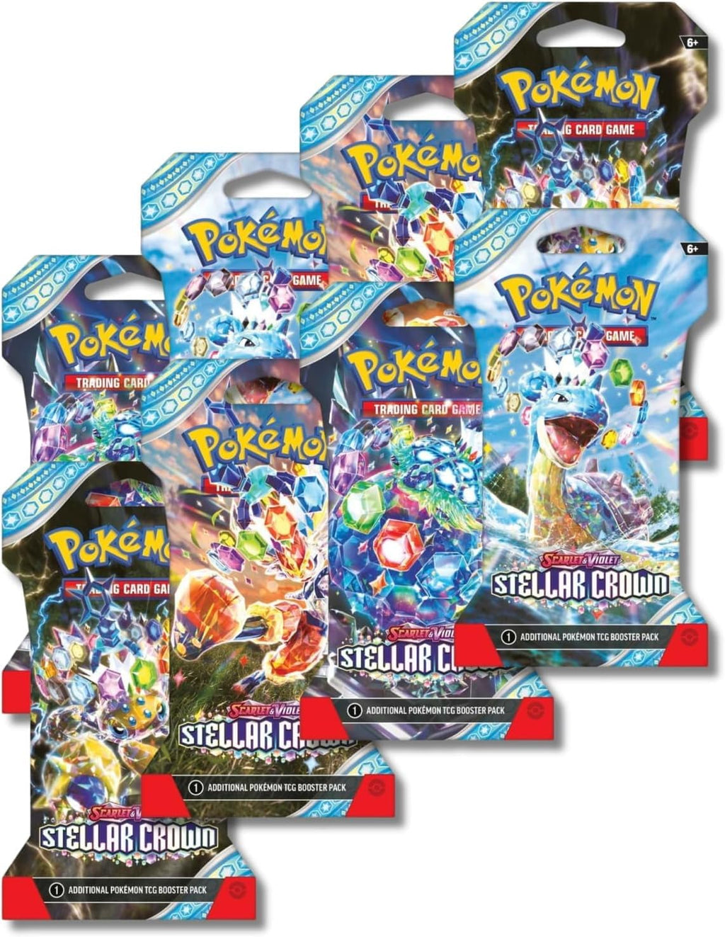 Pokemon TCG 8 Boosters Packs (80 Cards) U678544