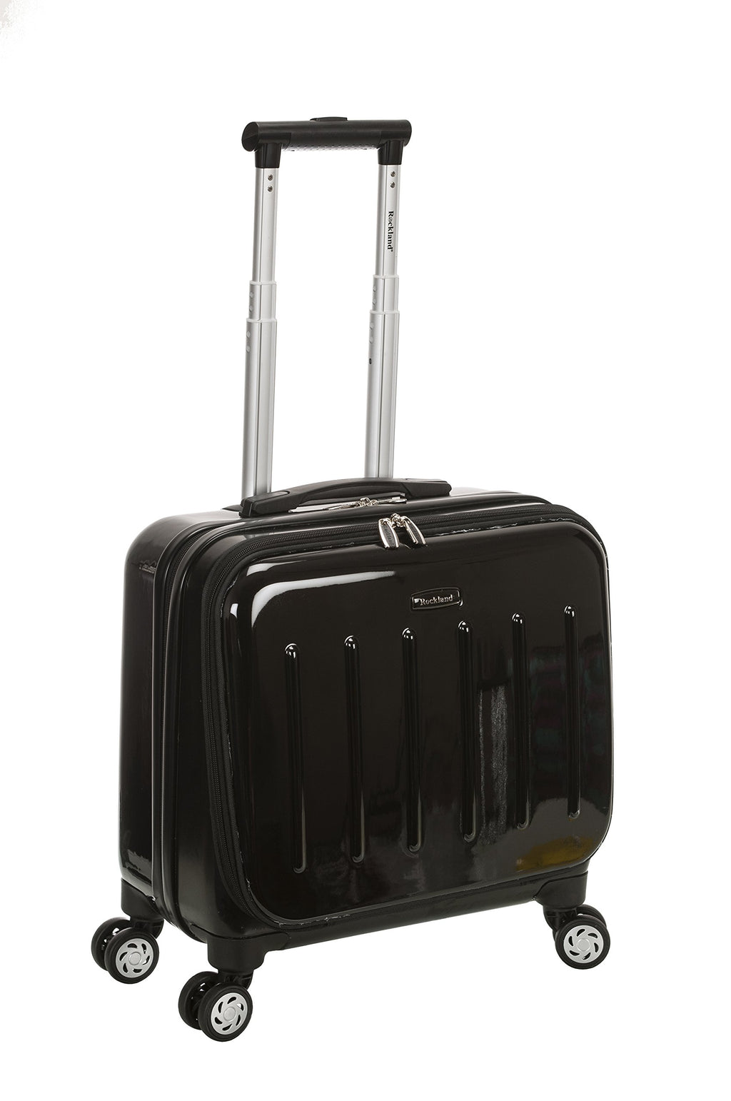 Hardside Rolling Computer Case, Carry-On, Black J223220