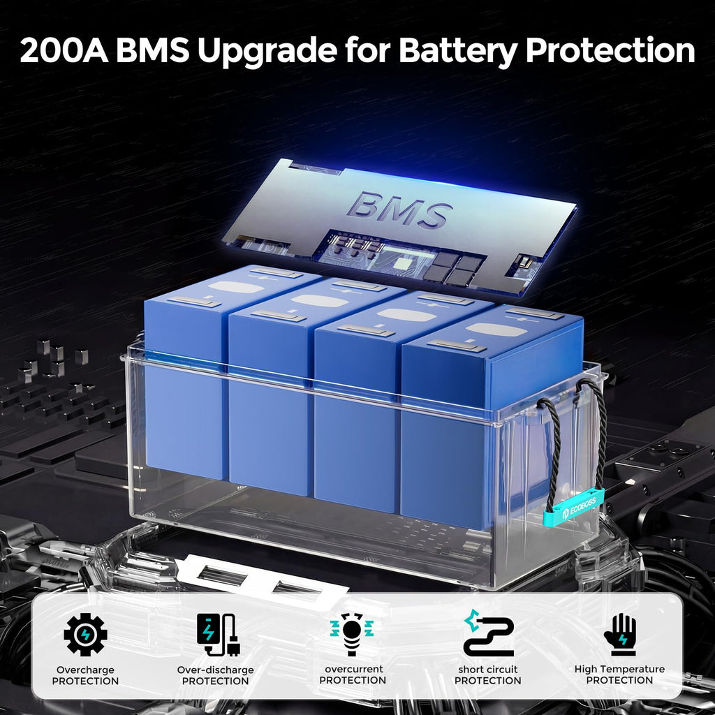 12V 200Ah LiFePO4 Battery W1605