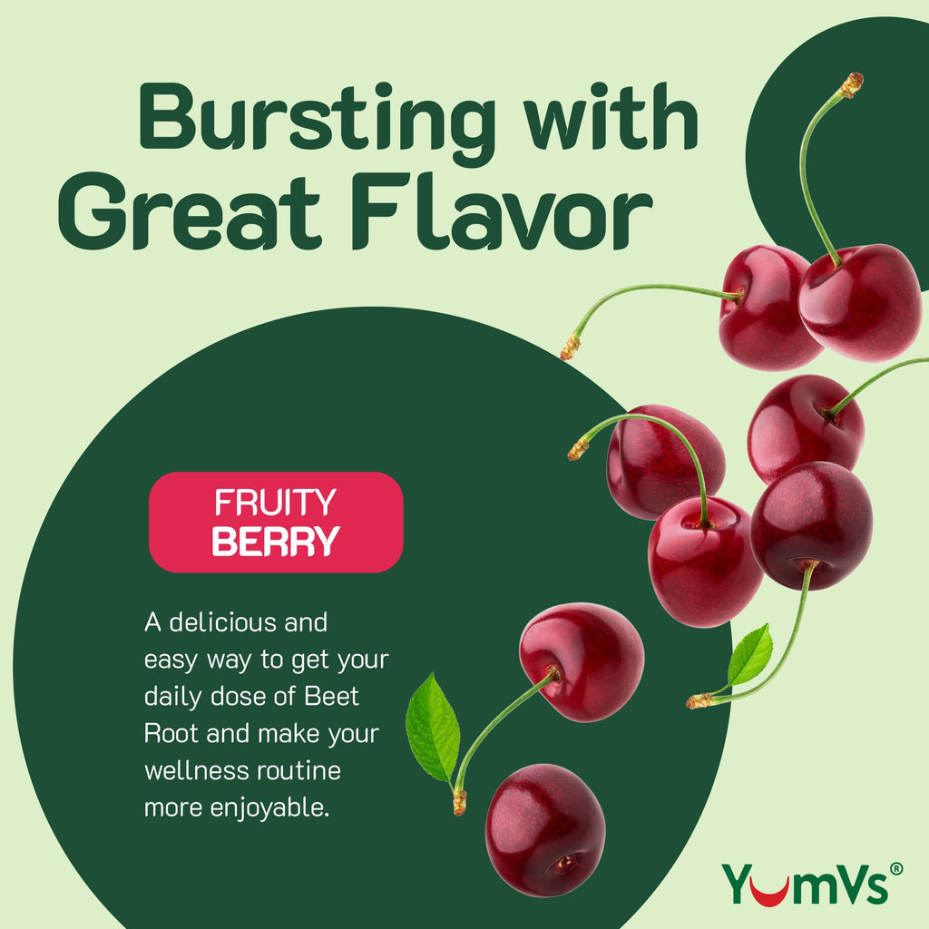 Beet Root Gummies with Magnesium & Vitamin C 60 Count S448373