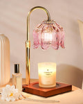 Pink Candle Warmer Lamp with Timer & Dimmer P114989