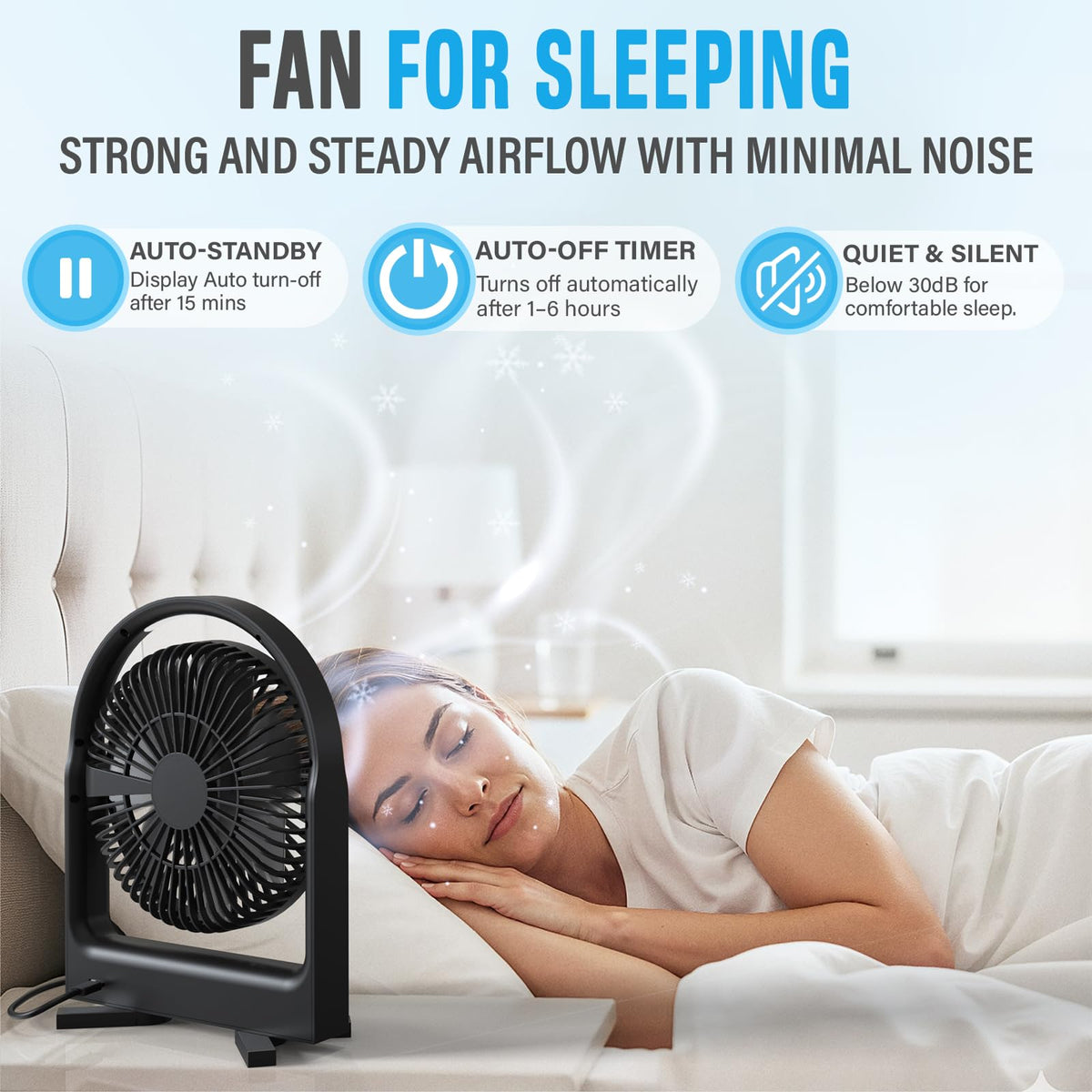 Magnetic Fan with Remote Control S63343